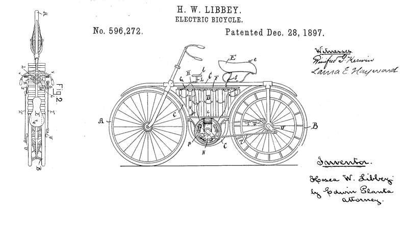 electric bike patent libbey