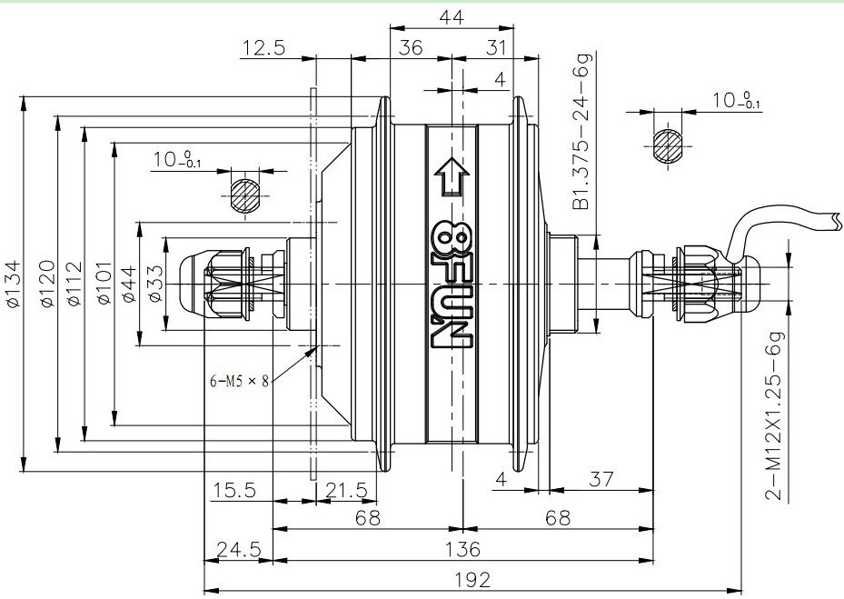 LEED_250_Series_Electric_Bike_Kit_Rear_Motor__04099.1446663442.1280.1280__05815 Leeds 250 Series Electric Bike Kit Rear Motor Dimensions